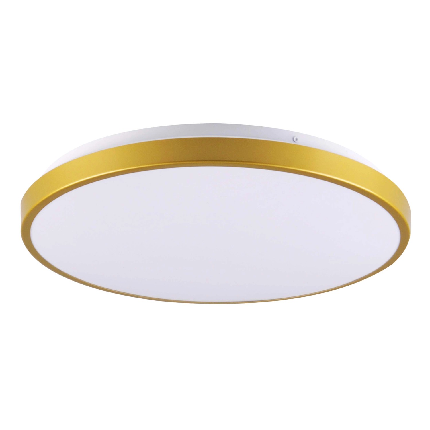 Goldlux Plafon LED KERN z pilotem 80W 3000-6000K 9200lm śr. 80cm złoty