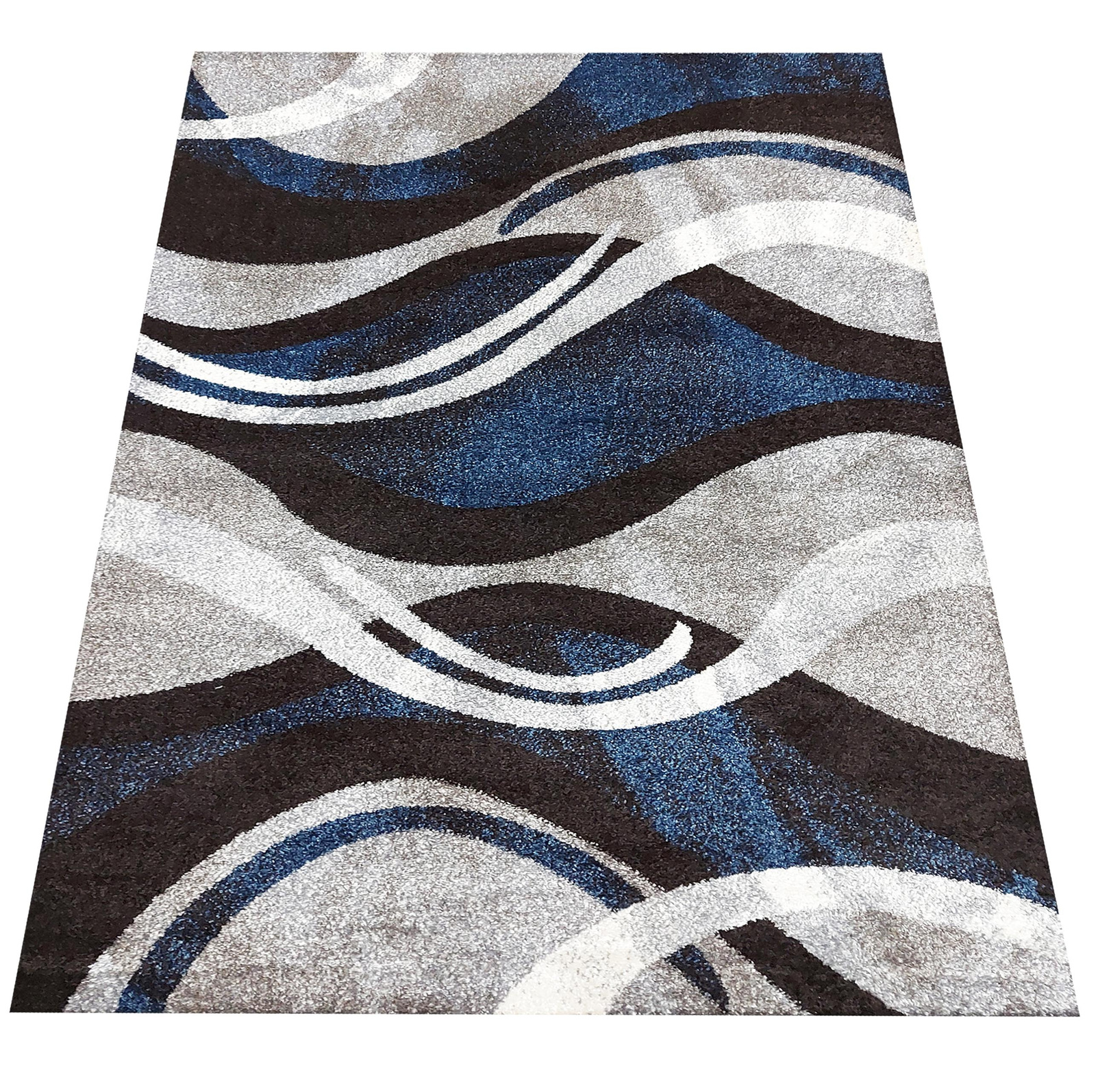 Dywan nowoczesny KOLORADO 01 szaro- granatowy