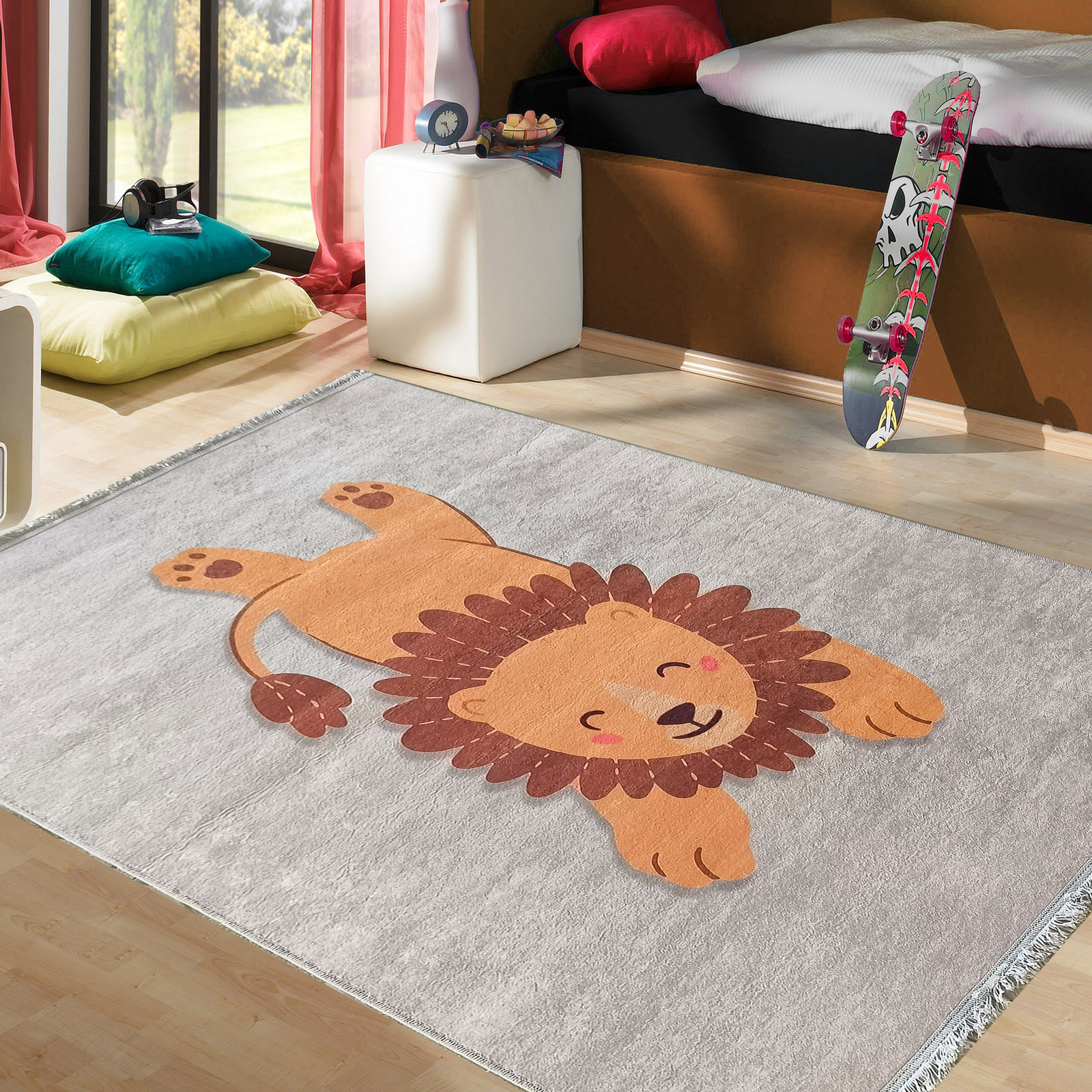 Dziecięcy dywan antypoślizgowy do prania- Kids Play 140 lew