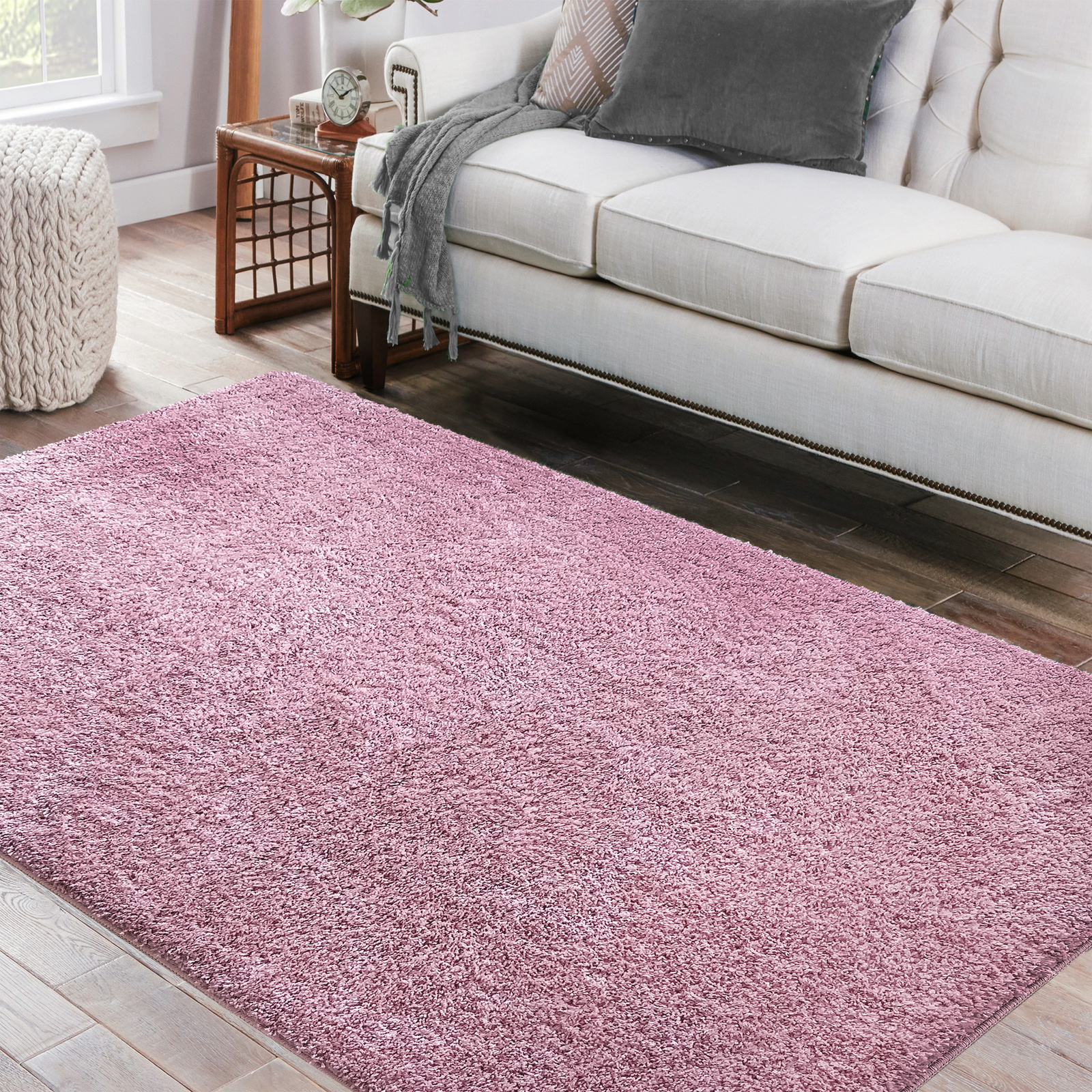 Dywan Kayoom Soft - typu Shaggy nowoczesny, mięciutki - pink