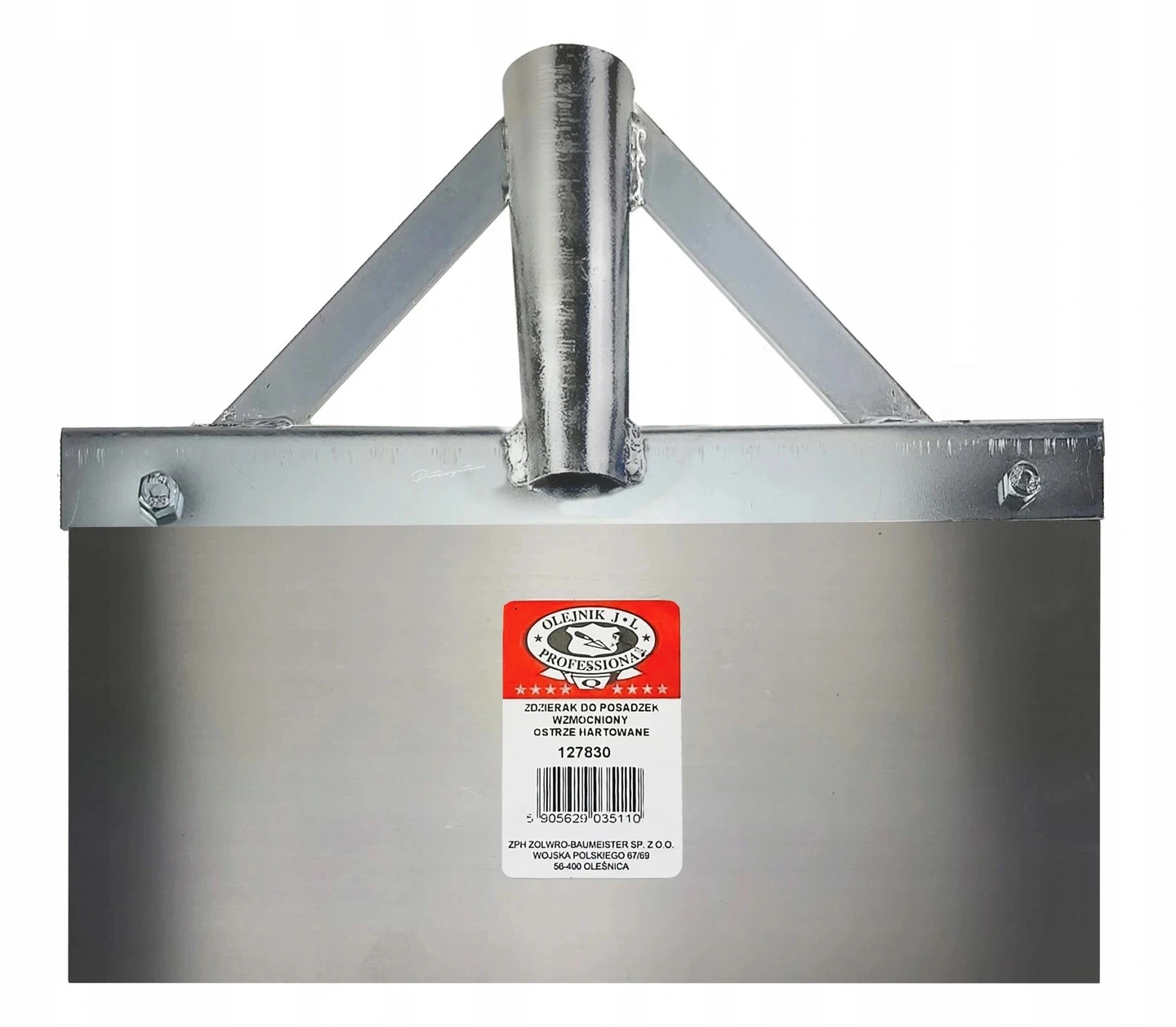 OLEJNIK MASYWNY ZDZIERAK DO POSADZEK STAL HARTOWANA 300MM (BEZ TRZONKA)