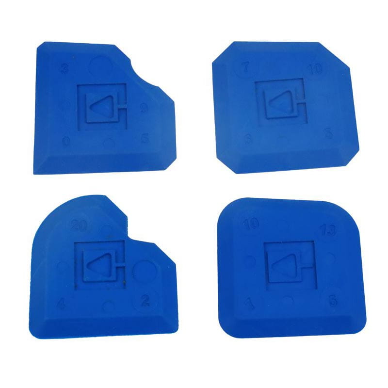 KUBALA ZESTAW 4 KOSTEK SZPACHELEK GUMOWYCH DO SPOIN I SILIKONU (1662)