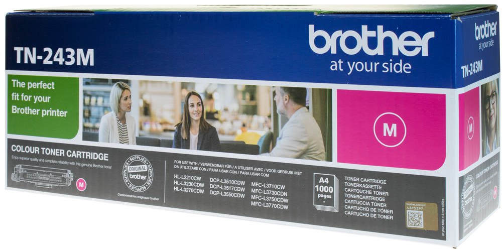 Toner Brother (TN-243M), 1000 stron, magenta (purpurowy)