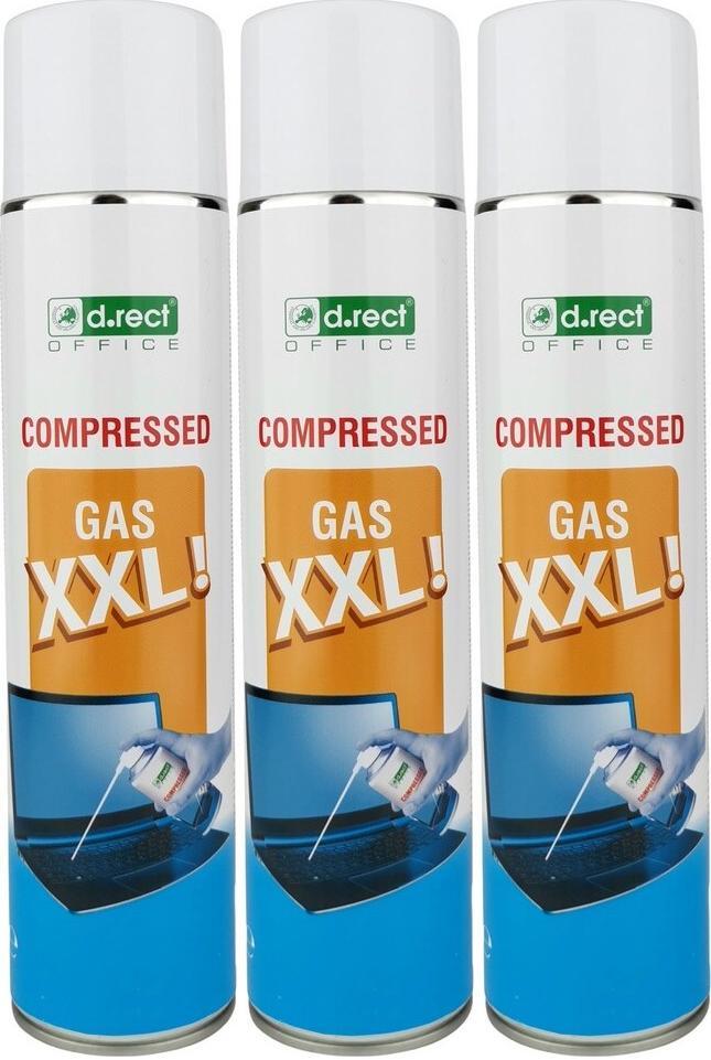 3x Sprężone powietrze D.Rect, 600ml