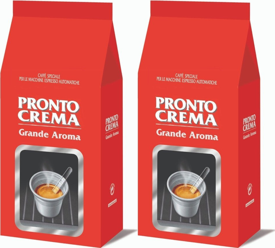 2x Kawa ziarnista Lavazza Pronto Crema Grande Aroma, 1kg
