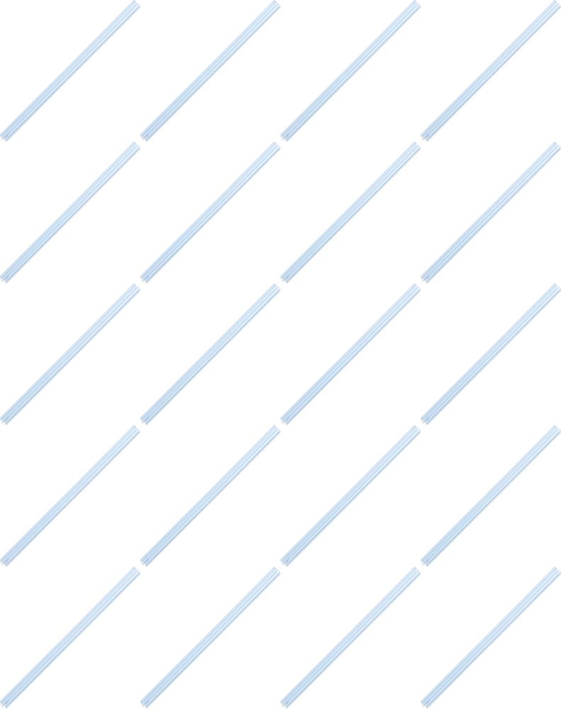 20x Listwa wsuwana Durable, 12mm, do 100 kartek, 1 sztuka przezroczysty