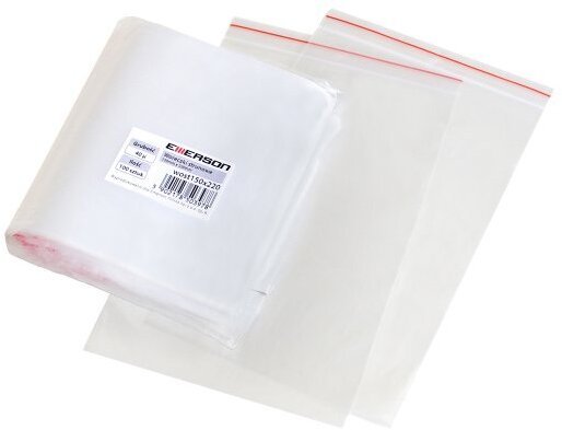 10x woreczki strunowe Emerson, 120x180mm, 100 sztuk, bezbarwny