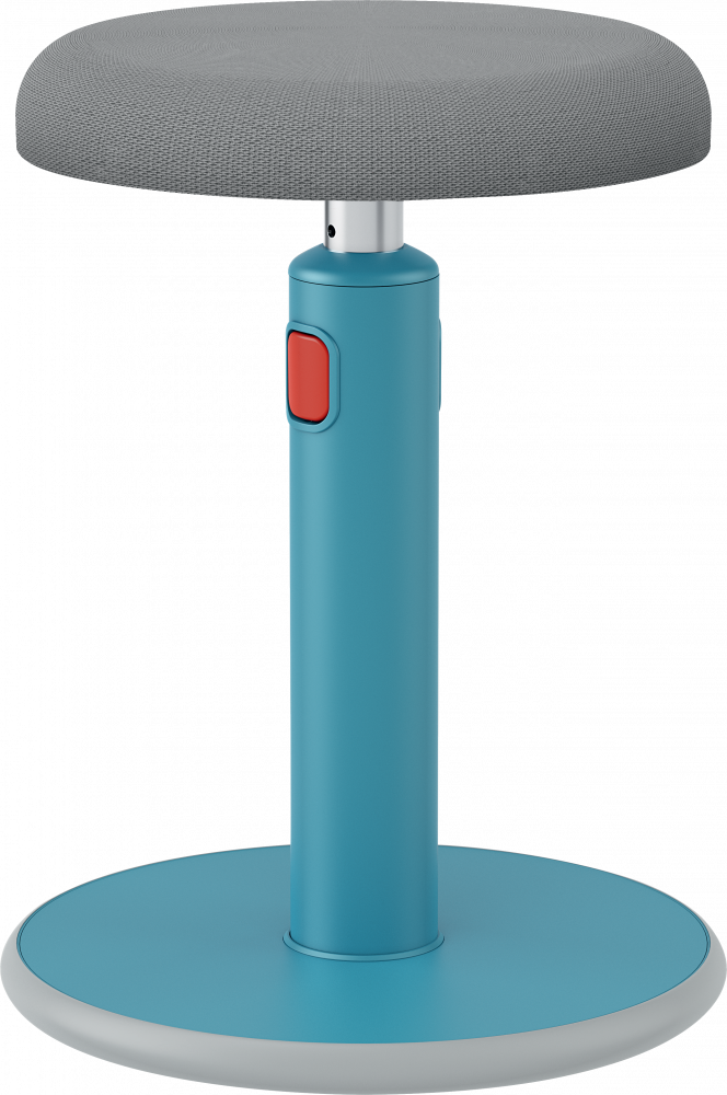 Stołek ergonomiczny Leitz Ergo Cosy, niebieski