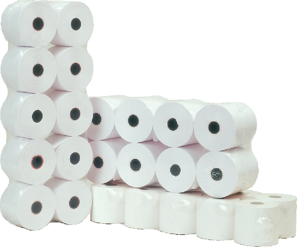 3x rolka termiczna Papirus II, 57mm x 10m, 48-55g/m2, BPA Free, 10 sztuk