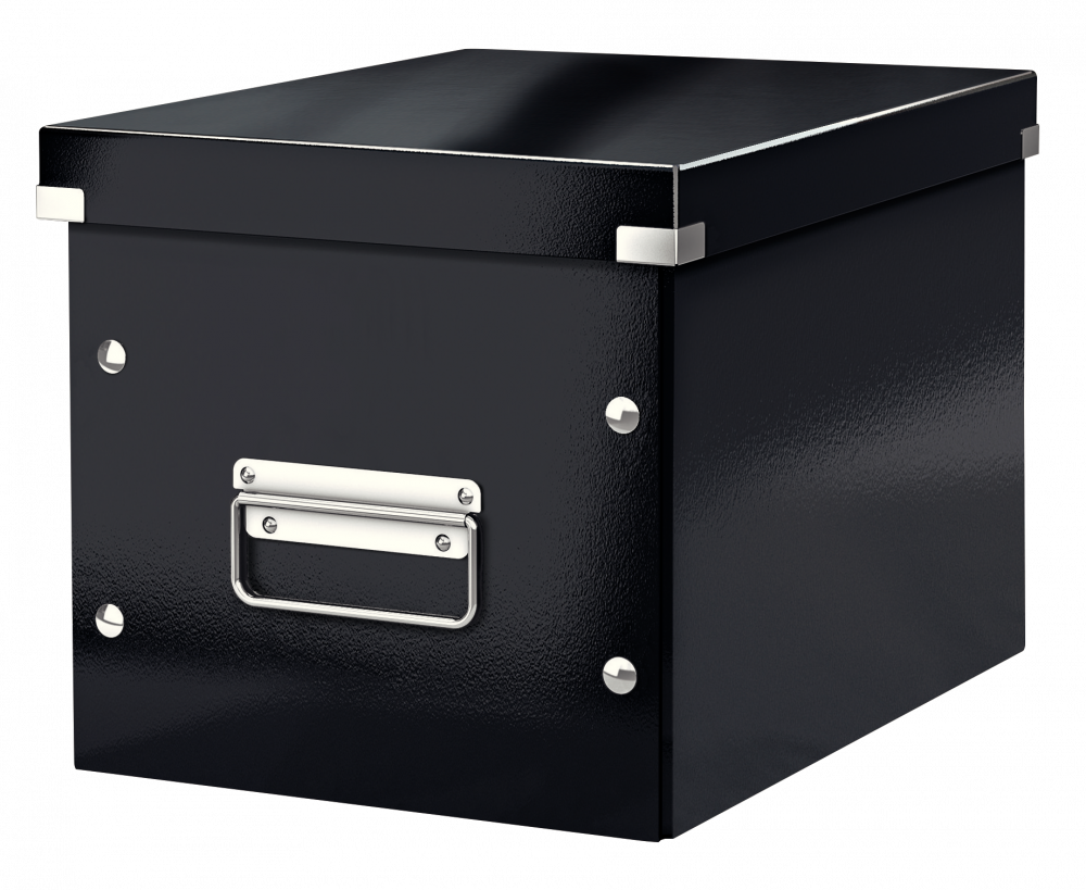 Pudło uniwersalne Leitz Click&Store, rozmiar M (260x240x260mm), czarny