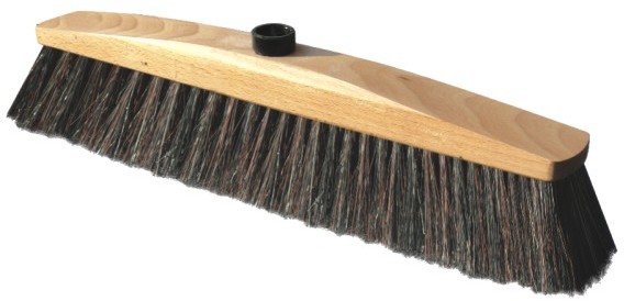 Miotła z naturalnym włosiem York Prestige, 30cm, końcówka