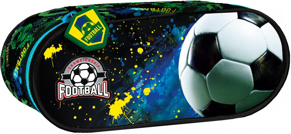 Piórnik szkolny Derform A Piłka 20, saszetka, bez wyposażenia