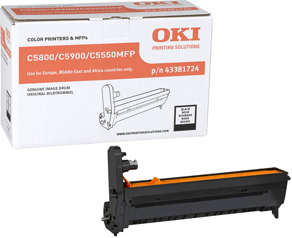 Bęben OKI 43381724(43381724), 20000 stron, czarny