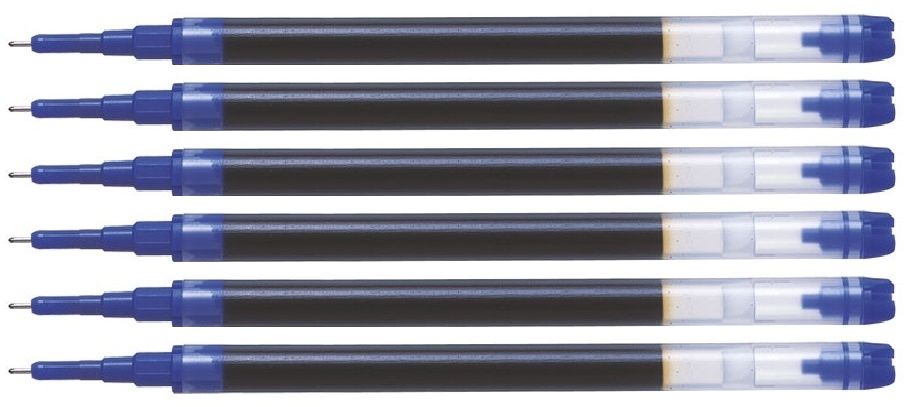 6x wkład BXS-V5RT do cienkopisu Pilot, 0.5mm, niebieski