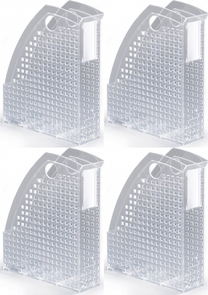 4x Organizer na katalogi Durable Trend, A4, przezroczysty