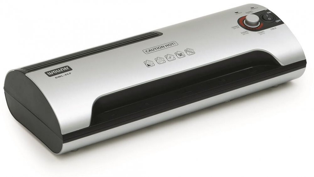 Laminator Wallner DWL-4CF, A4+, srebrno-czarny