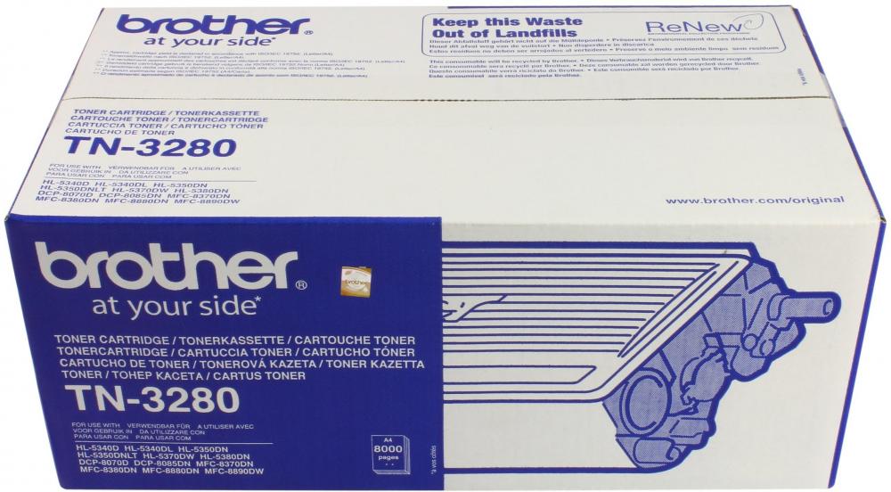 Toner Brother (TN3280), 8000 stron, black (czarny)
