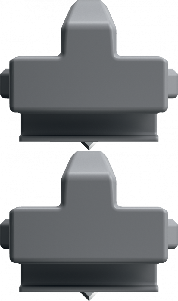 2x Ostrze do trymera Leitz Precision Home, do cięcia w linii prostej, 28x32x30mm, 1 sztuka