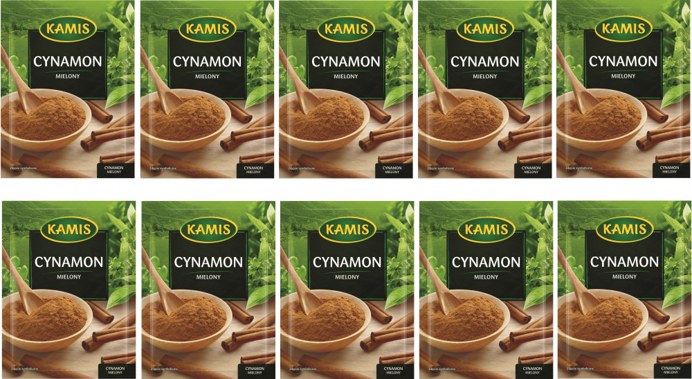 10x Cynamon mielony Kamis, 12g
