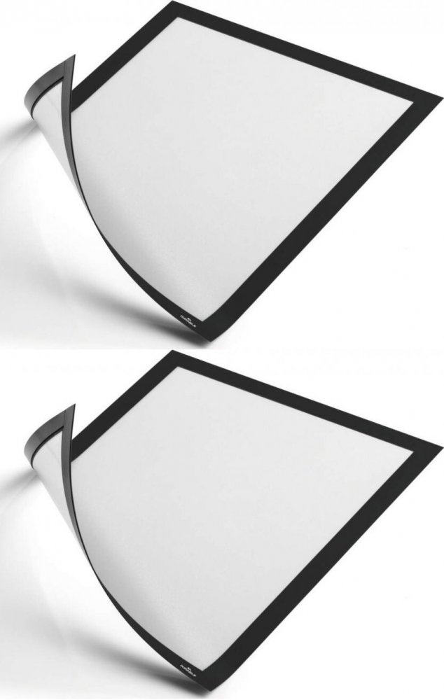 2x Ramka magnetyczna Durable Duraframe Magnetic, A4, 1 sztuka, czarny