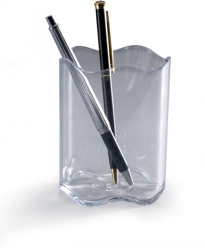 Kubek na długopisy Durable Trend, przezroczysty
