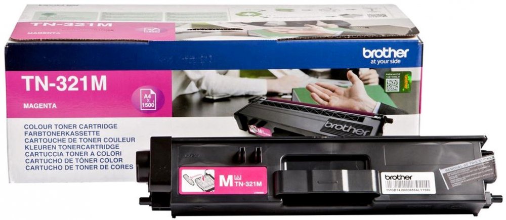 Toner Brother (TN321M), 1500 stron, magenta (purpurowy)