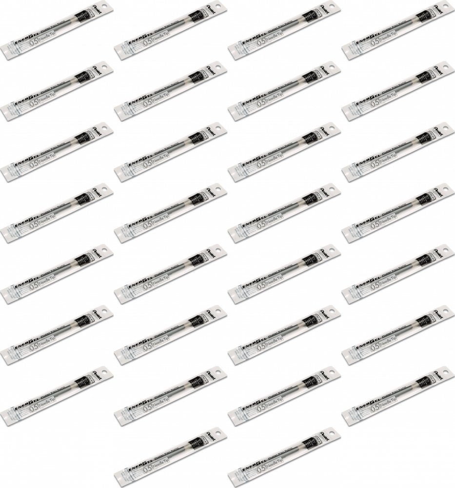 48x Wkład wymienny Pentel EnerGel LRN5, 0.5mm, czarny