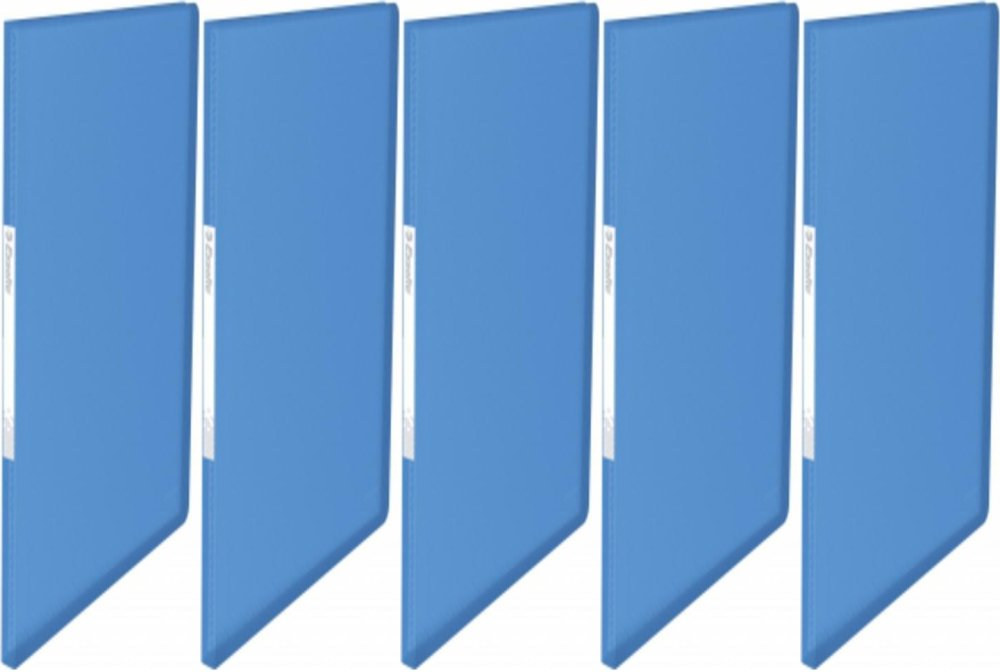 5x Album ofertowy Esselte Vivida, A4, 20 koszulek, niebieski