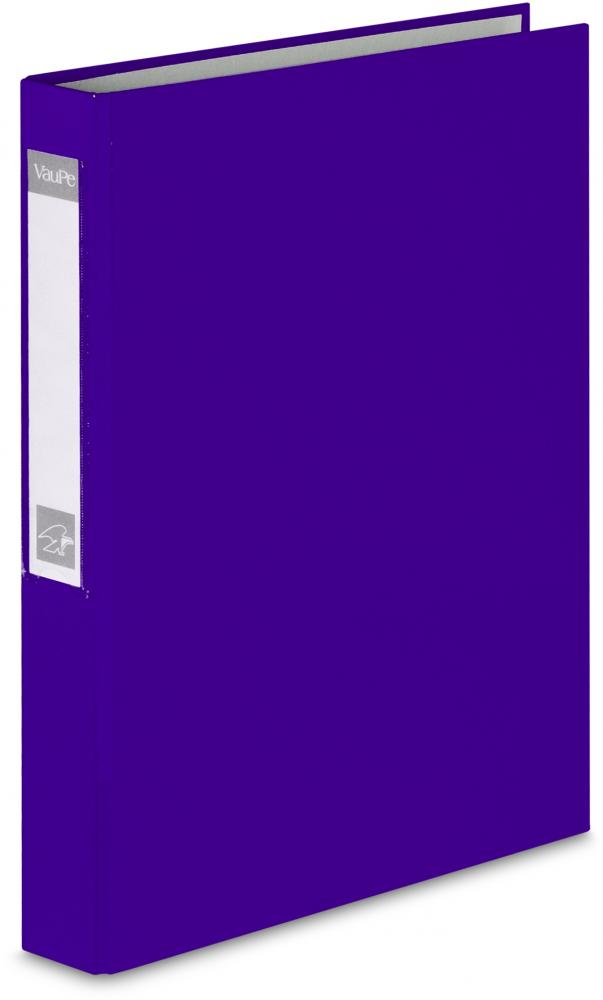 Segregator VauPe FCK, A4, szerokość grzbietu 40mm, do 150 kartek, 2 ringi, fioletowy