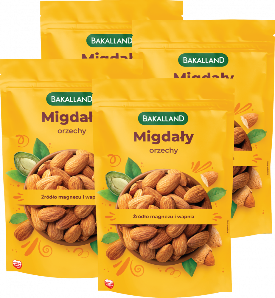 4x Migdały Bakalland, 275g
