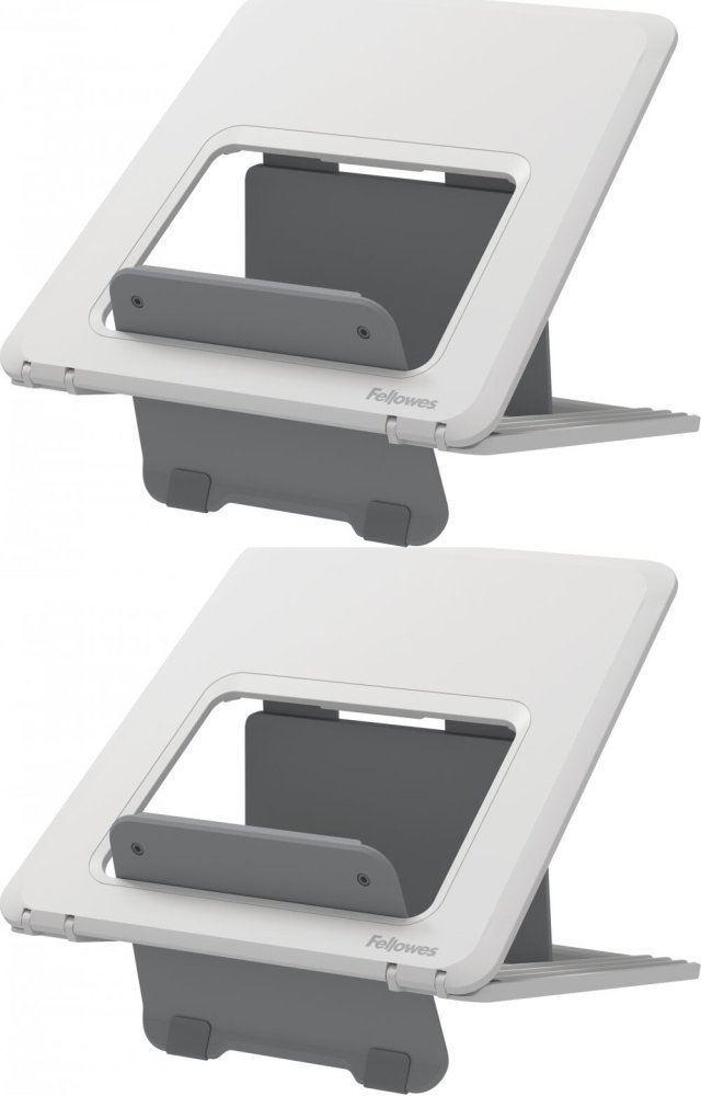 2x Podstawka pod laptopa Fellowes Breyta, 14x235x268mm, biały