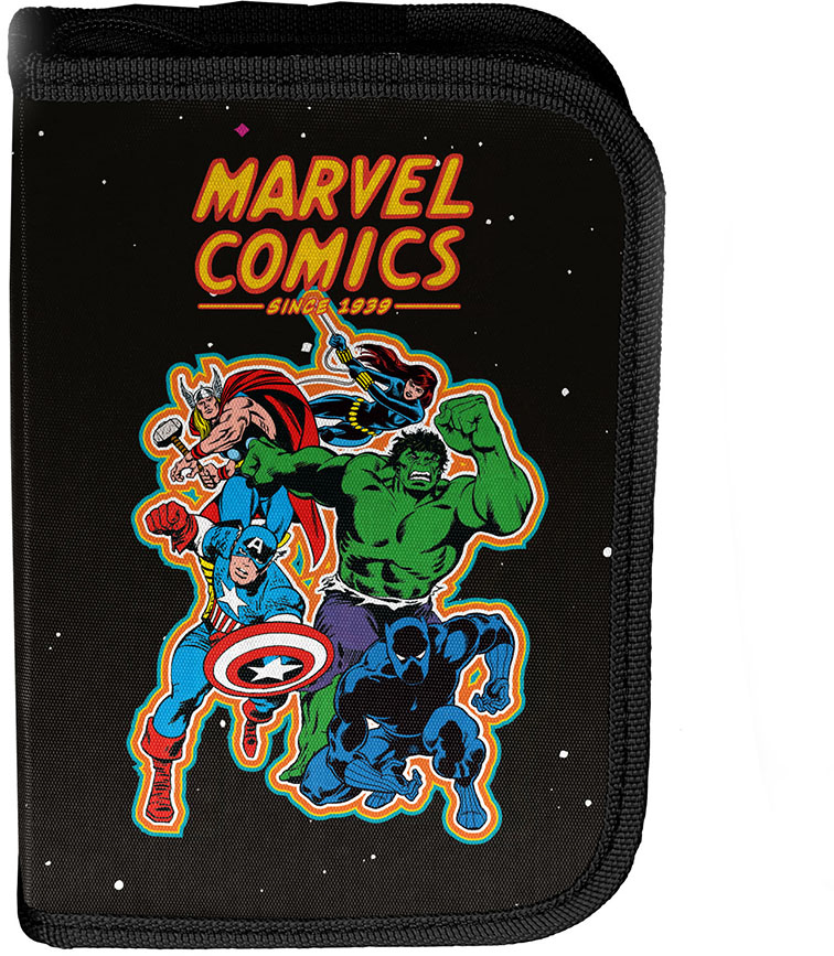 Piórnik szkolny Paso Avengers AV25AE, 1-komorowy, bez wyposażenia