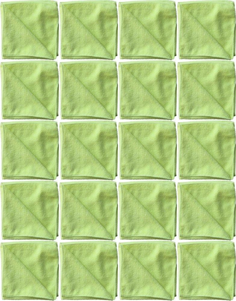 20x Ściereczka z mikrofibry Merida, 35x35cm, 1 sztuka, żółty