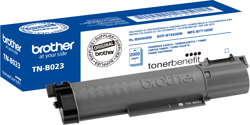 Toner Brother (TNB023), 2000 stron, black (czarny)