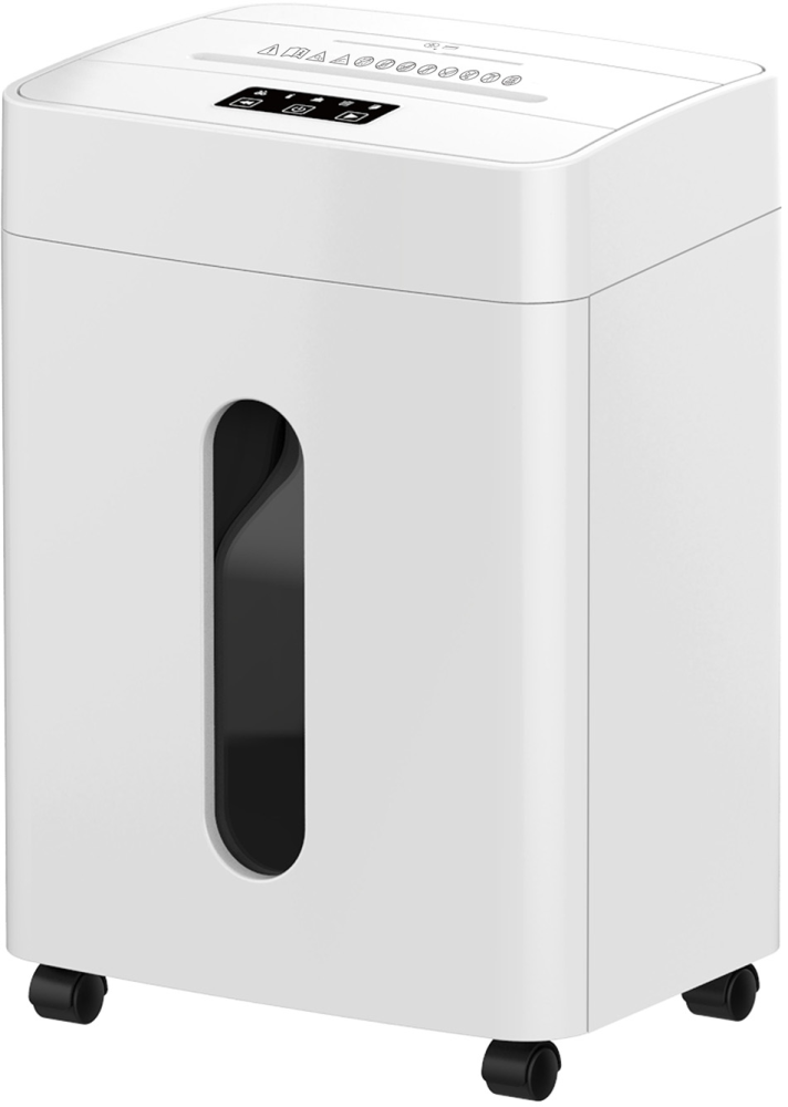 Niszczarka VeroTech VS-3015CC Ultra Silence, ścinek 4x38mm, 15 kartek, P-4/O-1/T-1/E-3/F-1 DIN, biały