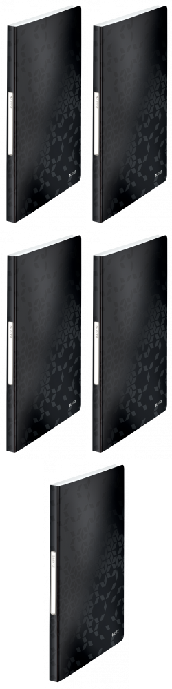 5x Album ofertowy Leitz Wow, A4, 40 koszulek, czarny