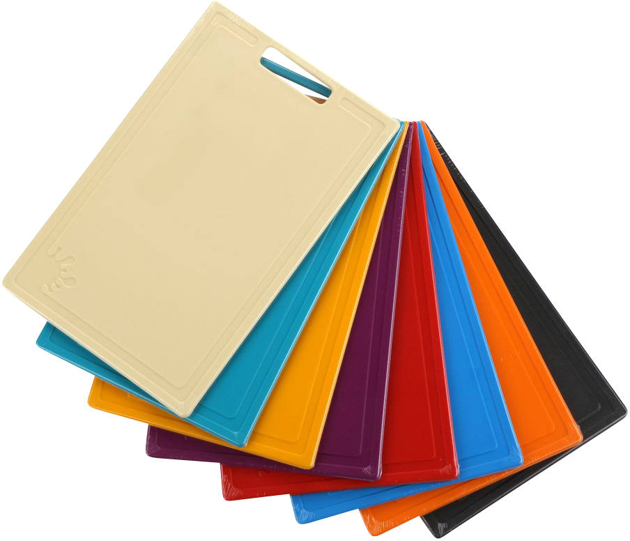 Deska do krojenia antypoślizgowa Ms Tworzywa dla Domu, Splash, 31.5x20cm, tworzywo sztuczne, mix kolorów