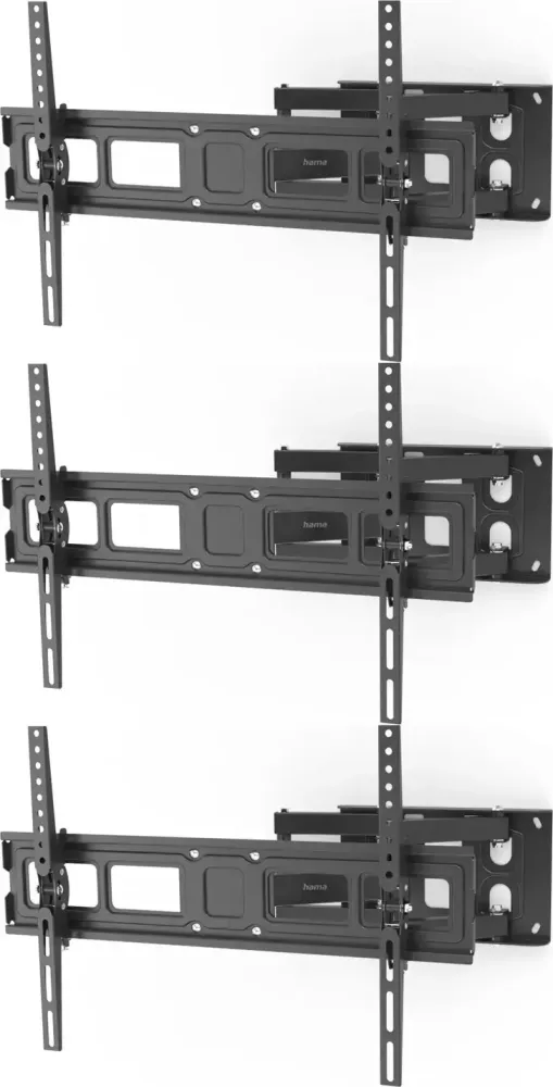 3x Uchwyt do telewizora Hama LCD/LED, do 50kg, Vesa 600x400, 32- 84", czarny