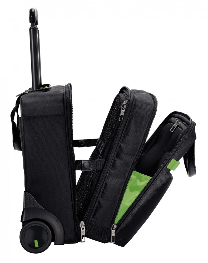 Torba na laptopa Leitz Complete Smart Traveller, na kółkach, do 15.6", czarny