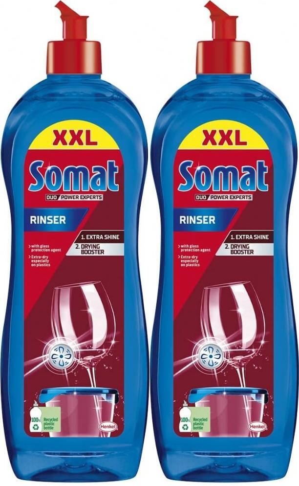 2x Nabłyszczacz do zmywarki Somat, 750ml