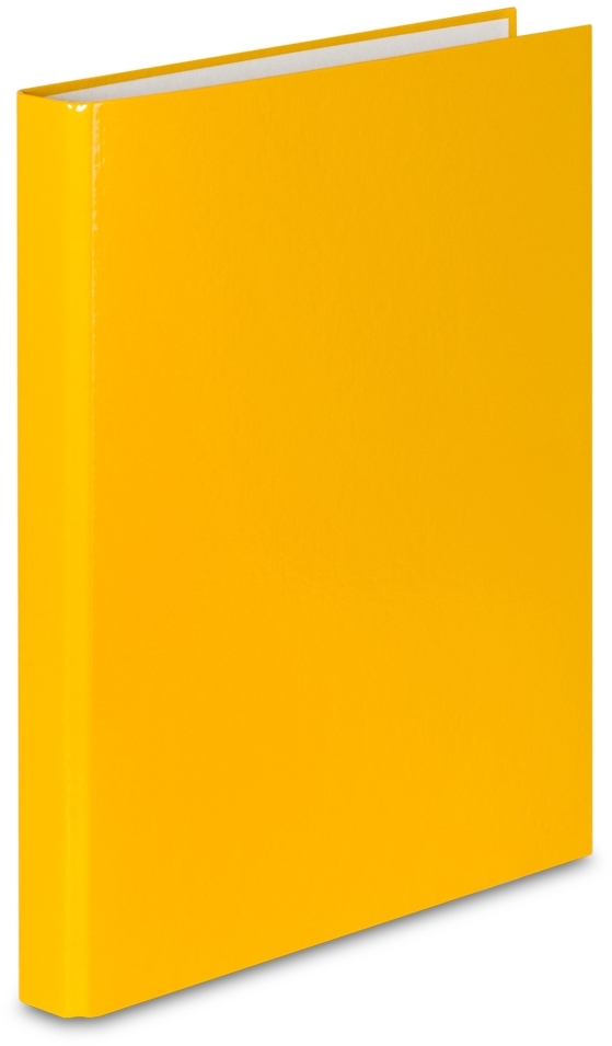 Segregator ringowy VauPe, A4, szerokość grzbietu 25mm, 4 ringi, żółty