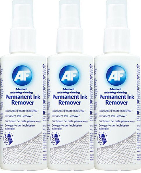 3x Płyn do usuwania permanentnego tuszu AF, 125ml