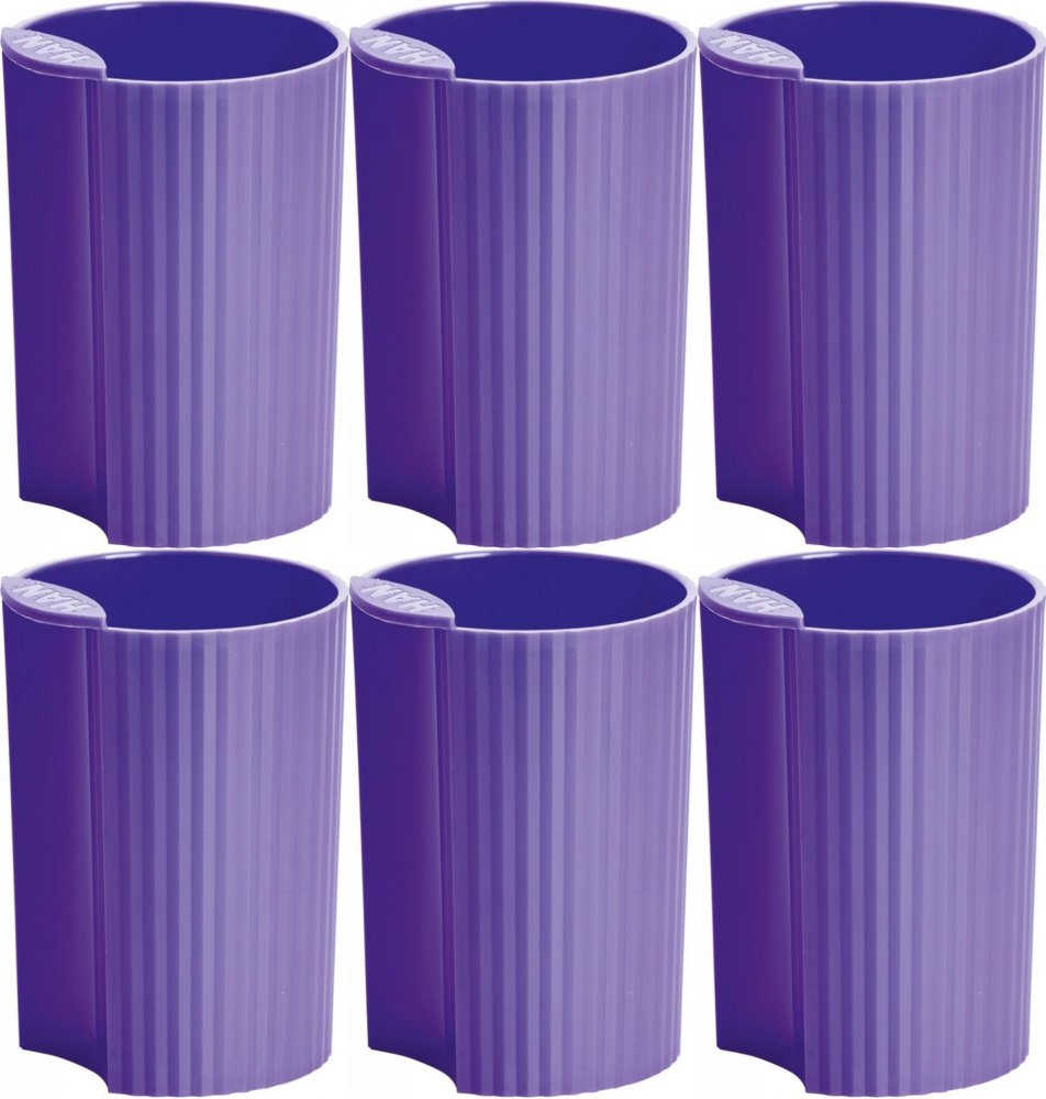 6x Kubek na długopisy Han Loop Trend, 66x100mm, fioletowy