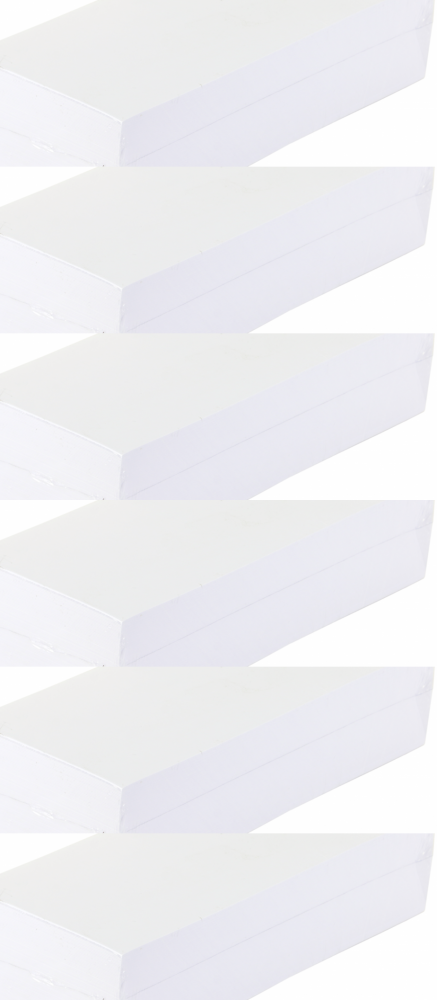 6x Papier do recept 1/3 A4, 80g/m2, 500 arkuszy, biały