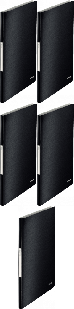 5x Album ofertowy Leitz Style, A4, 40 koszulek, czarny