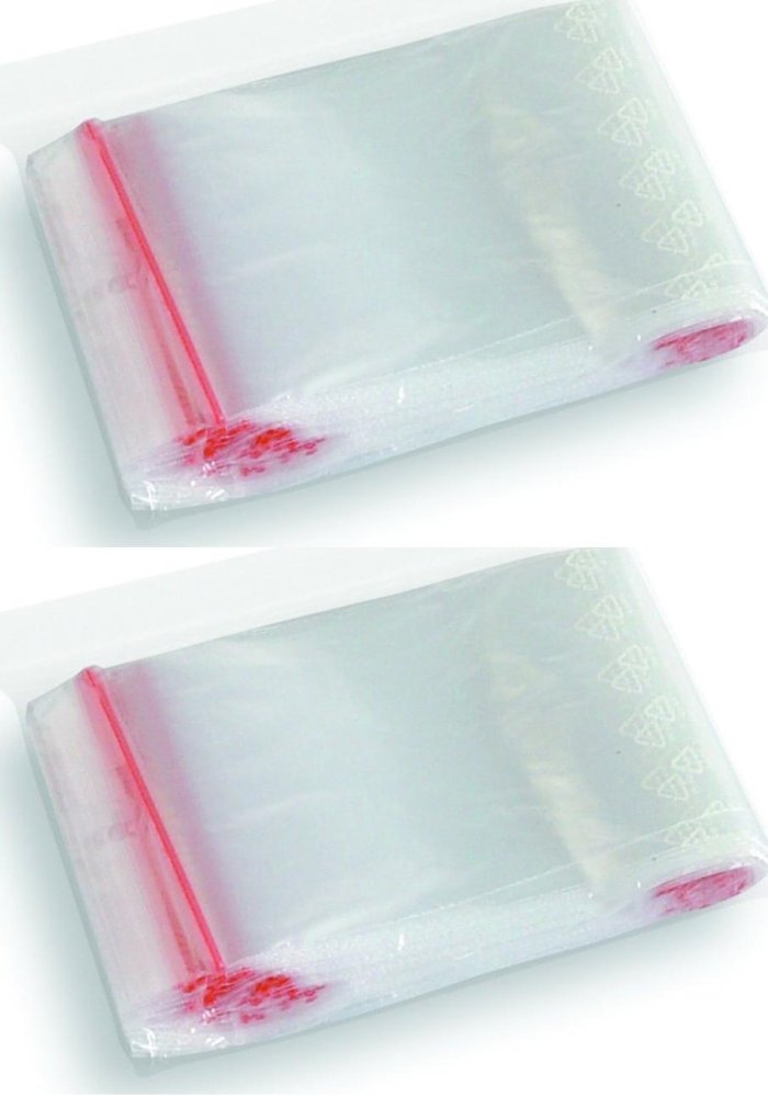 2x Woreczki strunowe Stella, 215x300mm, 100 sztuk, bezbarwny