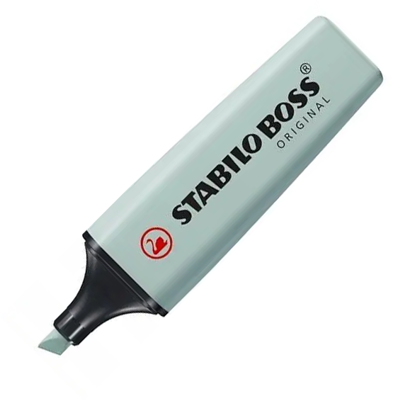 Zakreślacz Stabilo Boss Original Nature Colors Earth Green 70/163, ścięta, zieleń ziemista
