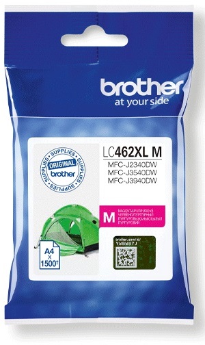 Tusz Brother (LC462X M), 1500 stron, magenta (purpurowy)