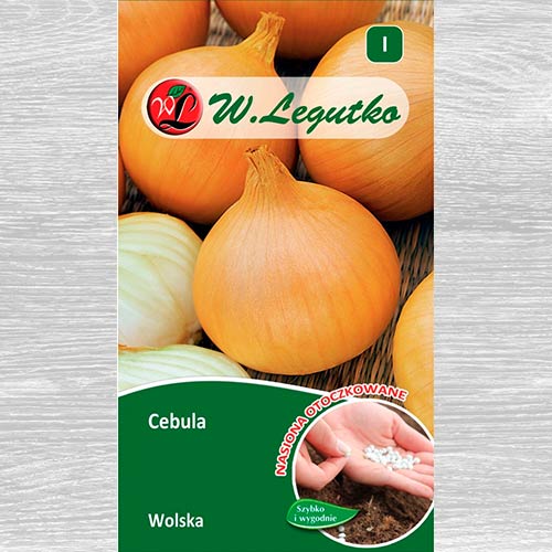 1 pac, Ceapă Wolska - Semințe: Mod de ambalare: 200 semințe