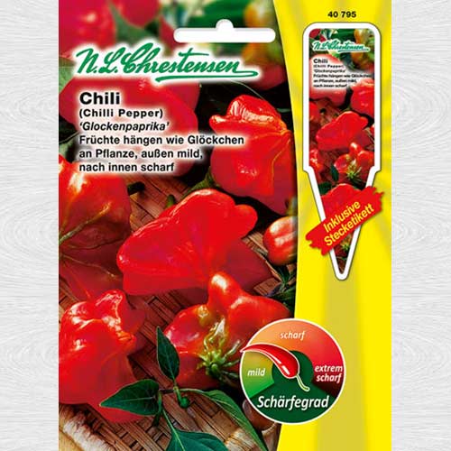 1 pac, Ardei iute Glockenpaprika - Semințe: Mod de ambalare: 1 pac